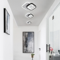 Creative aisle lights 2021 new round Nordic corridor lights into the home porch Net red led sun table lamp modern square simple ceiling lamp