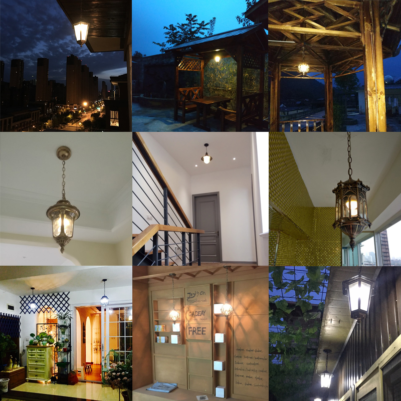 Usd 15 84 American Country Retro Chandelier One Head Outdoor American Country Retro Chandelier One