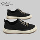 Satchi Men's Shoes Winter 2025 New Casual Shoes Men's Trendy Versatile Slip-On Canvas Shoes