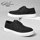 Satchi/Sachi Men's Shoes Genuine Winter 2025 New Sneakers Simple Casual Shoes Men's Versatile Canvas Shoes