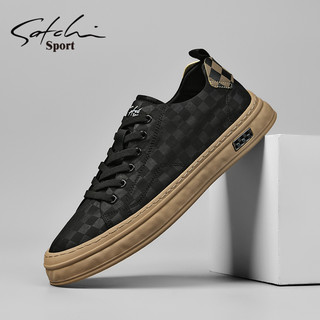 Satchi/Sachi Men's Shoes 2025 Autumn New Trendy Versatile Sneakers Men's Sports Casual Canvas Shoes