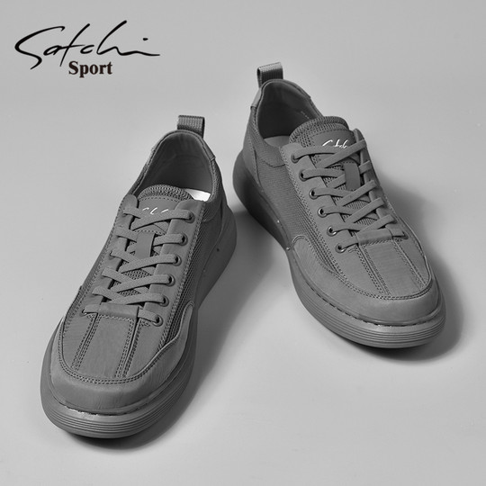 Satchi/Sachi Men's Shoes Genuine Winter 2025 New Thin Mesh Shoes Sports Casual Men's Sneakers