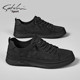 Shachi Men's Shoe Brand High-End Canvas Shoes Autumn Trend 2025 New Men's Breathable Lightweight Casual Sneakers for Men