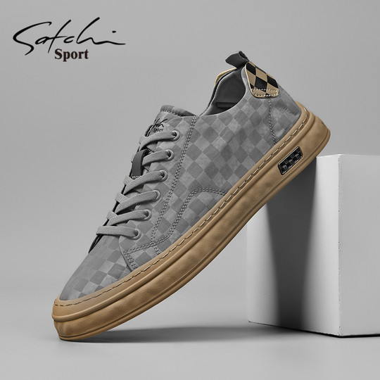 Satchi/Sachi Men's Shoes 2025 Autumn New Trendy Versatile Sneakers Men's Sports Casual Canvas Shoes