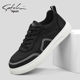 Shachi Men's Shoes Winter 2025 New Men's Casual Shoes Brand Fashion Cloth Shoes Soft Sole Comfortable Sneakers Trendy
