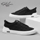Satchi Men's Shoes Autumn 2025 New Casual Shoes Trendy Versatile Cloth Shoes Casual Shoes Soft Sole Sneakers