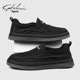 Satchi/Sachi Men's Shoes Genuine Autumn 2025 New Trendy Versatile Driving Loafers Slip-On Lazy Shoes