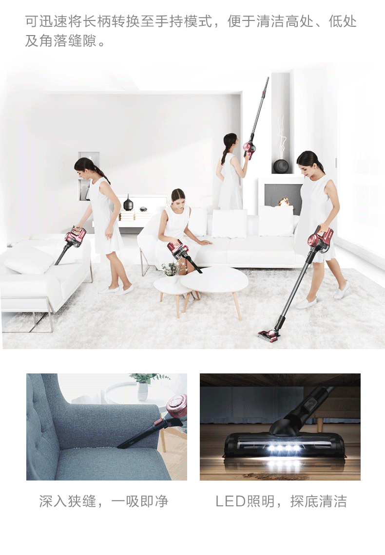 [Tự vận hành] Máy hút bụi cầm tay không dây đẹp mắt Công suất cao mạnh mẽ Máy khử mùi im lặng không dây mini P3-L - Máy hút bụi máy hút bụi ô tô