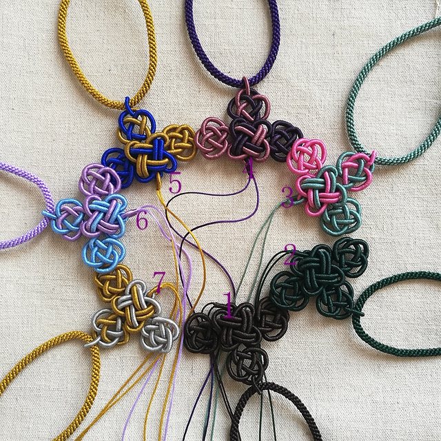 Pure handmade fine weave DIY Ruyi knots Hanging Car Pendant accessories Accessories Accessories