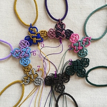 Pure hand-made DIY wishy knot play car hanging accessories accessories