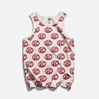 Mùa hè giặt áo không tay thể thao lỏng xu hướng nam xu hướng bãi biển cotton cotton thường xuyên - Áo vest cotton vest nam trung niên