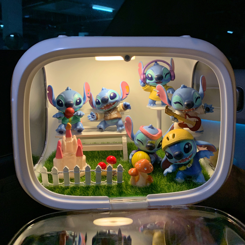 Stitch Series Creative Night Light Peripheral Plush Toys Stitch Boys' Birthday Gifts for Boyfriends and Friends