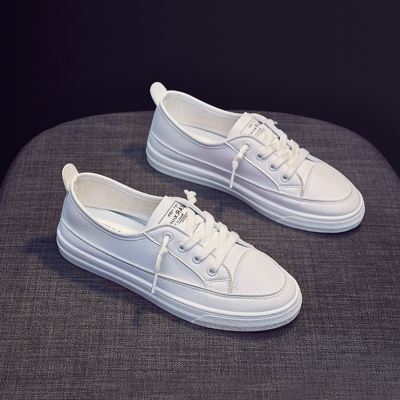 2022 Spring Summer Season New 100 Hitch Small White Women Shoes Summer Style Casual Students White Shoes Burst Sports Flat Shoes Flat Shoes