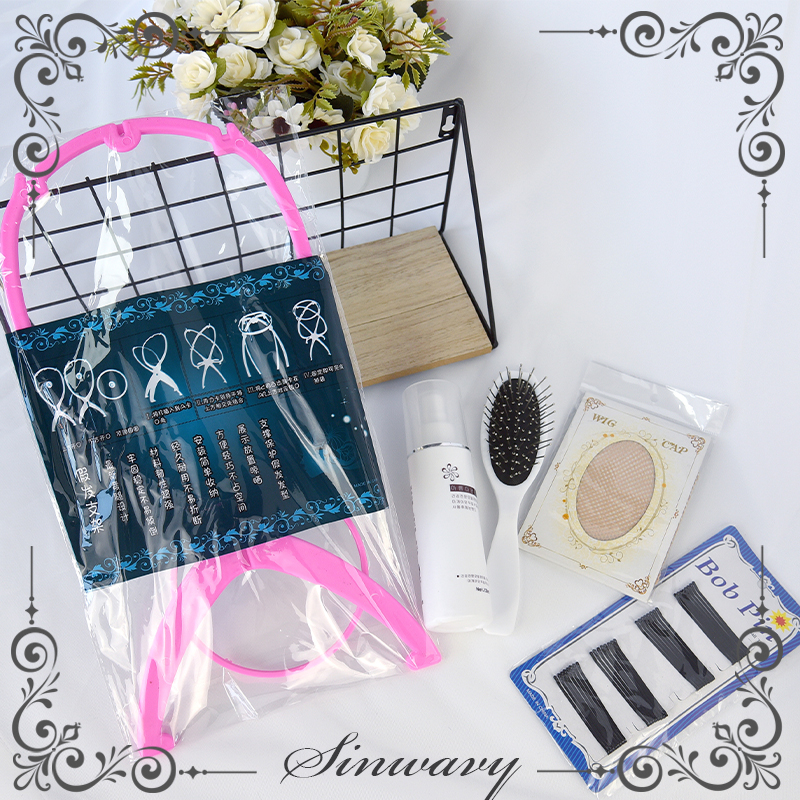 Swan-wig cos accessories five pieces of special care liquid comb bracket hair netting hairpin crammy