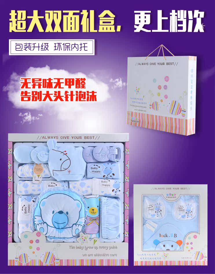 Coffret cadeau pour nouveau-né - Vêtements + Fournitures - Ref 1954426 Image 17