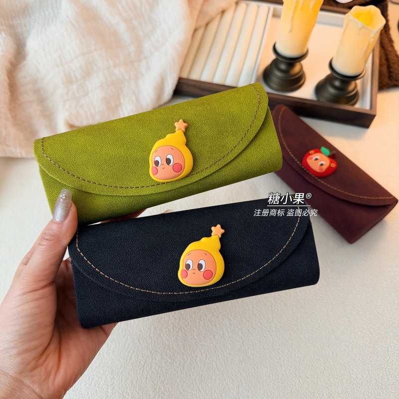 Cute Cartoon Eyeglass Case with High Aesthetic Appeal, Magnetic Portable Anti-Pressure and Anti-Drop Sunglasses Case, Sunglasses Storage Box Cute Cartoon Eyeglass Case with High Aesthetic Appeal, Magnetic Portable Anti-Pressure and Anti-Drop Sunglasses Case, Sunglasses Storage Box