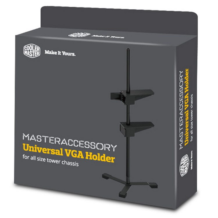 Cooler Master computer display card bracket jack water-cooled head overweight pole overweight graphics card support telescopic pole 2 segments