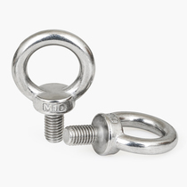 304 stainless steel ring hook screw with ring eyebolt eye screw M3M4M5M6M8M10-