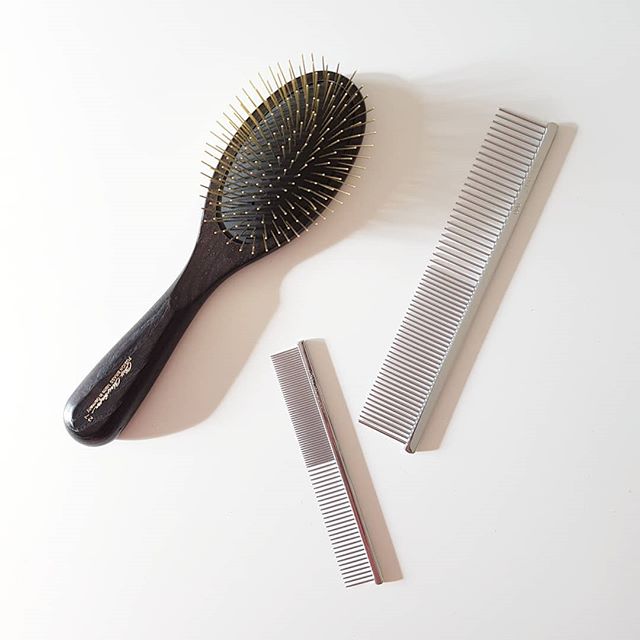 Christensen pet cat row comb to remove floating hair forever prepared mane comb dog needle comb open knot dense tooth special stainless steel