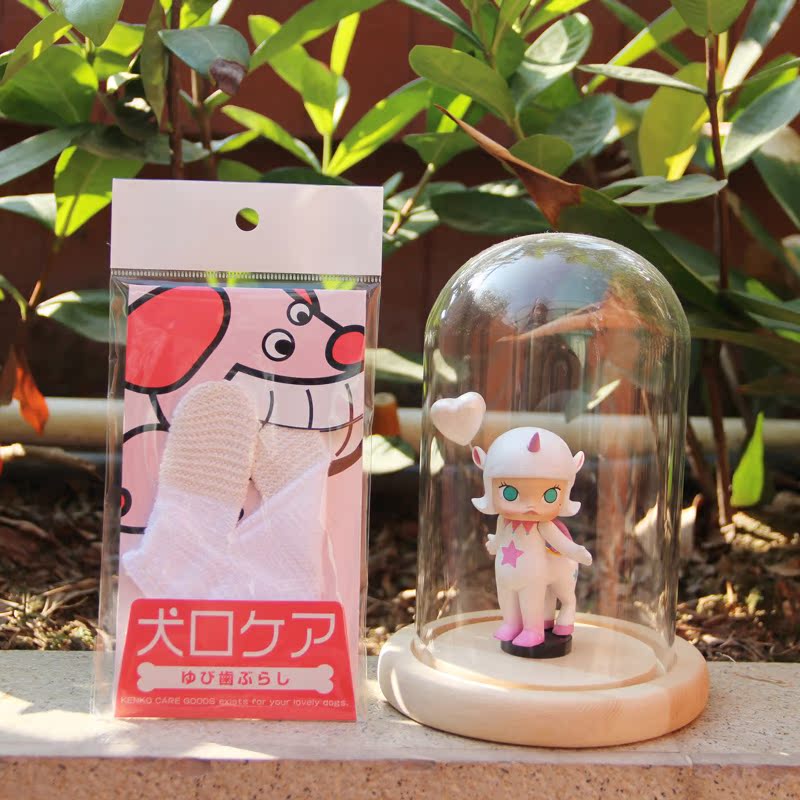 Japanese mind up dog brushing finger set Teddy Qing corgi teeth in addition to bad breath clean oral toothbrush cat