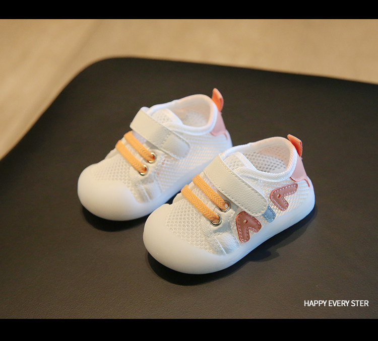 Little Baby Walking Shoes Spring and Autumn Season Sandals for Girls 6 Months Soft Sole Infant Shoes Boys Breathable Single Mesh Shoes 2 — 13