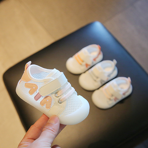 Little Baby Walking Shoes Spring and Autumn Season Sandals for Girls 6 Months Soft Sole Infant Shoes Boys Breathable Single Mesh Shoes 2 — 2