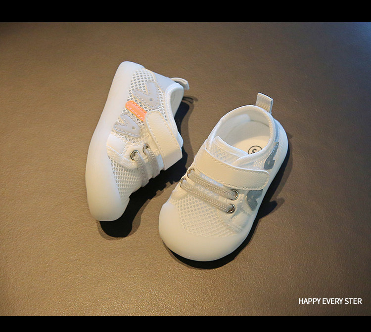Little Baby Walking Shoes Spring and Autumn Season Sandals for Girls 6 Months Soft Sole Infant Shoes Boys Breathable Single Mesh Shoes 2 — 17