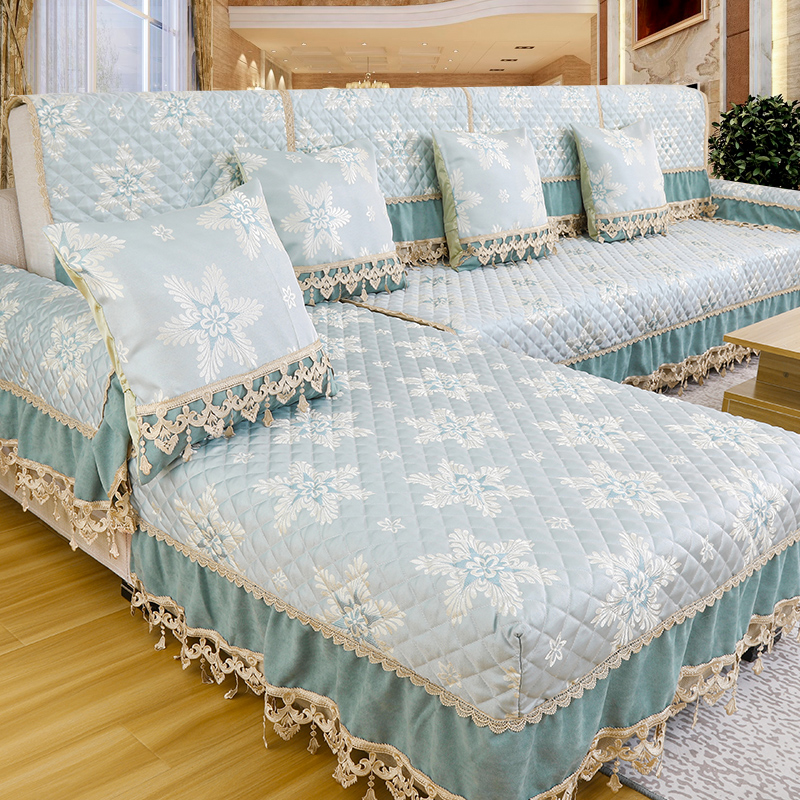 European sofa cushion four seasons universal cushion Nordic simple cover cloth back towel sofa cover all-inclusive universal cover cover