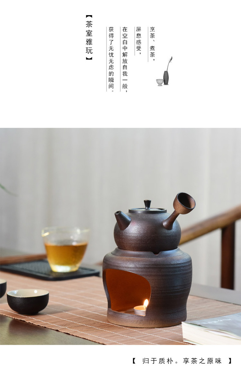 Become the precious little hand by hand throwing ceramic teapot teacup small pot of boiled water kung fu tea set household contracted