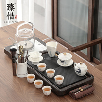 Zhenxie intelligent simple integrated Wujin Stone tea tray office living room kung fu tea set household small tea table