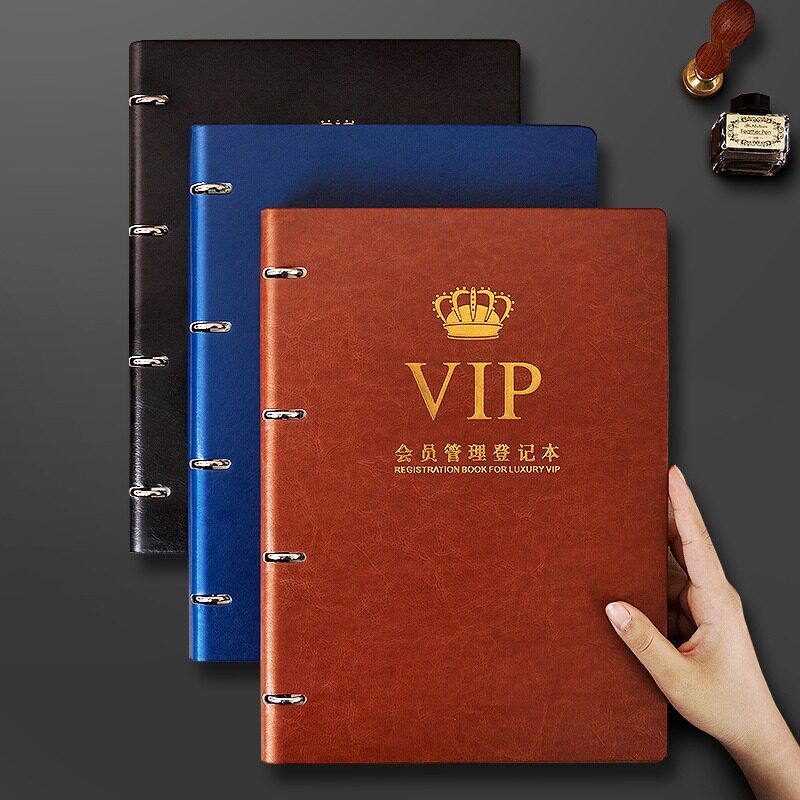 Member registration book customer file beauty salon management book record file book care registration form