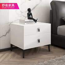Nordic bedside table mini bedside modern simple storage white storage personality small cabinet multi-function bedroom narrow