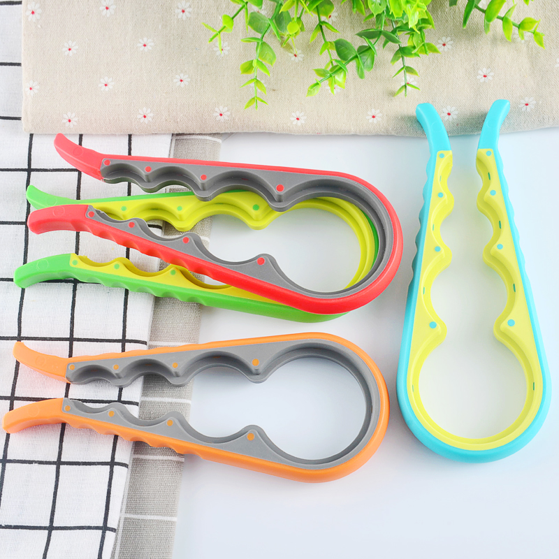 Japan screw cap multi-function non-slip and labor-saving cap opener Kitchen gadget artifact Can screw cap opener Bottle opener