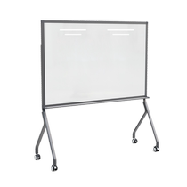 Kyoqing Herringbone Steel Chemical Glass Bracket Whiteboard Office Meeting Board Magnetic Removable Dodgy Note Drawing Writing Tablet Large Blackboard Teaching Training Watch Board Message Board Home bracket