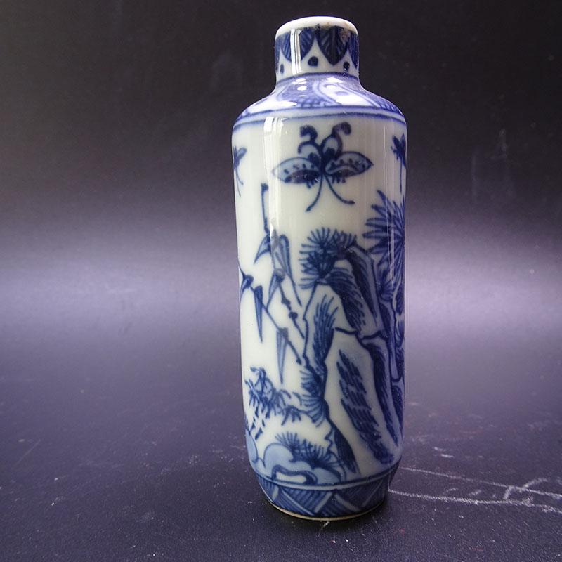 乾隆年制官窑花瓶金农题词珐琅彩棒槌瓶清代粉彩筒瓶摆件古董古玩