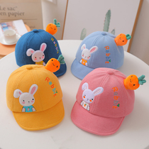 Baby hat cute super cute Korean spring and autumn cap 1 year old boy foreign girl baby cartoon cute rabbit