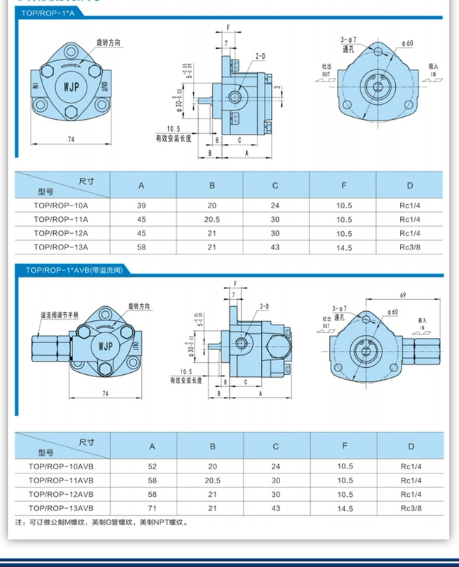 Bán hàng trực tiếp tại nhà máy Bơm điều chỉnh áp suất thủy lực Youton Bơm cycloid khớp nối bơm tự mồi Bơm dầu tam giác 12A Bơm bánh răng bơm thuy luc nguyên nhân bơm thủy lực yếu