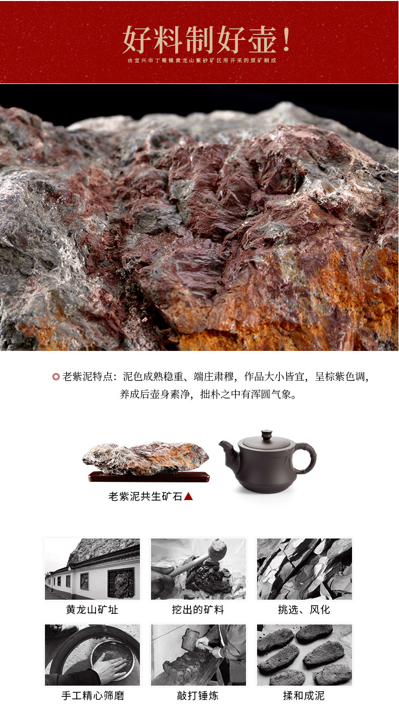 Jane quality manual it the glass cup single teapot tea office home of kung fu tea set spare parts