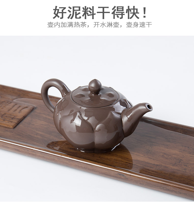 Jane is qualitative yixing it pure manual high - temperature contracted household kung fu tea pot of tea teapot