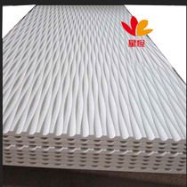 Wave board three-dimensional relief board wall decoration main material beautification renovation store front door background wall