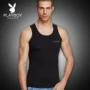 Playboy Summer Men Thanh niên Cơ sở Thể thao Vest Cotton Slim Cotton Thở Skinny Tide - Áo vest cotton khoác vest nữ