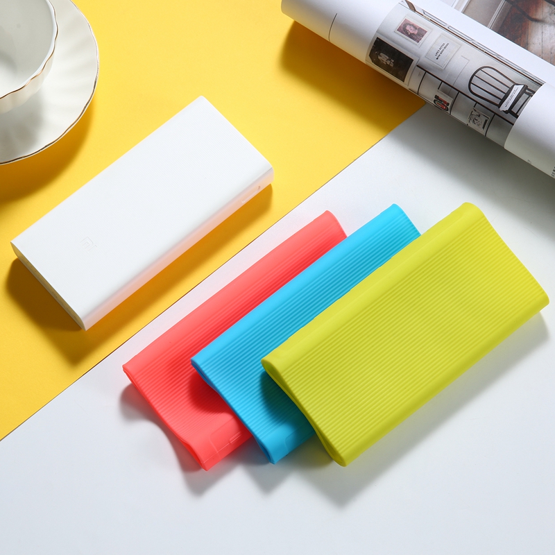 Xiaomi power bank case protective case silicone universal 2nd generation 3rd generation 5000mAh 10000mAh 20000mAh youth version anti-fall 2C non-slip high with wireless mobile power case