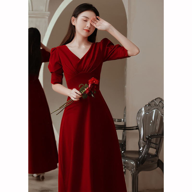 Evening dress, red summer skirt, suitable for teen Evening dress, red summer skirt, suitable for teen