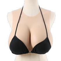 Meixian Silicone Cross-dressing Prosthetic Breasts Transvestite Male Dressing as Female COS Half Body Low Lord Live Broadcast Fake Breasts Large Fake Breasts