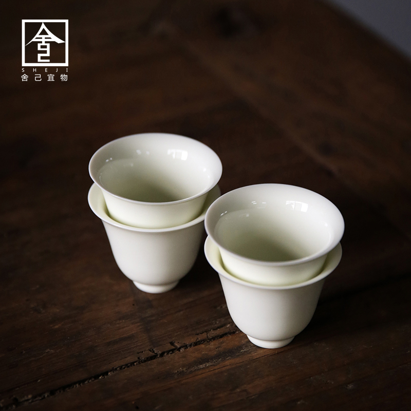 The Master cup sample tea cup Master small ceramic cups Japanese kung fu tea cups a single household of jingdezhen tea service single CPU