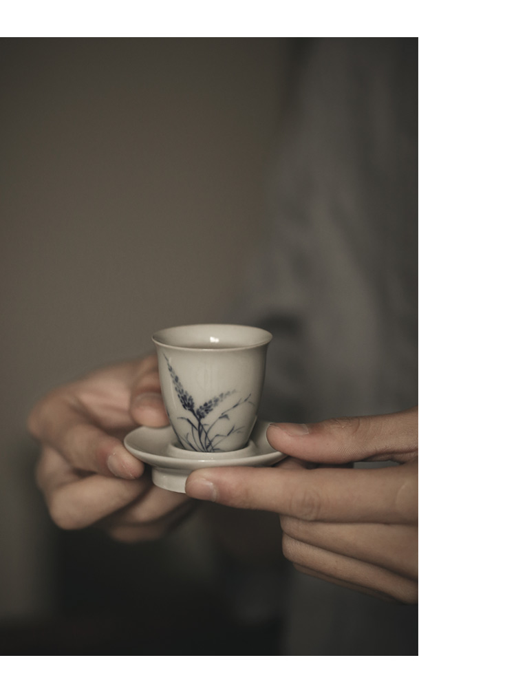 Japanese style restoring ancient ways, small teacups hand - made ceramic sample tea cup with a cup of tea cup cup tea cup ceramics