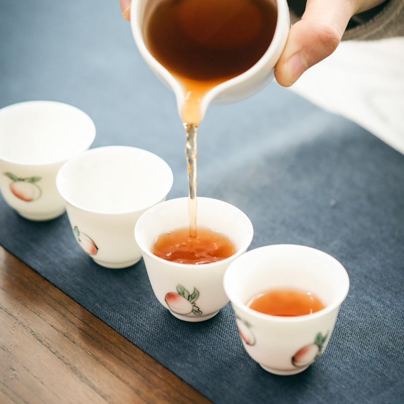 The Self - "appropriate material sample tea cup master of jingdezhen ceramic Japanese household utensils single CPU master cup kung fu tea cups