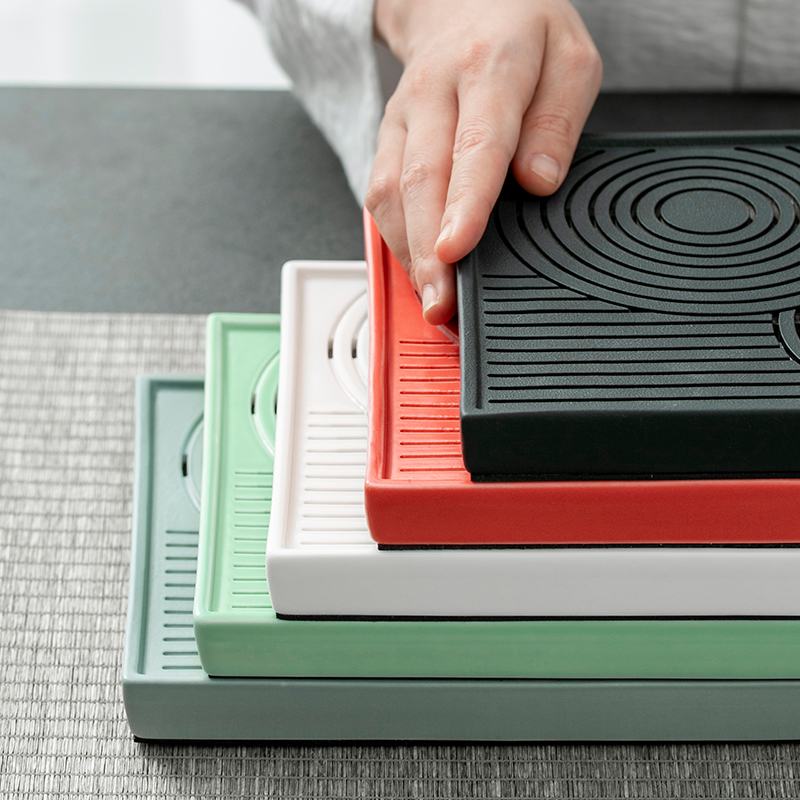 The Self - "appropriate content of household ceramics small tea tray was small tray was dry mercifully water dry belt drainage type tea table