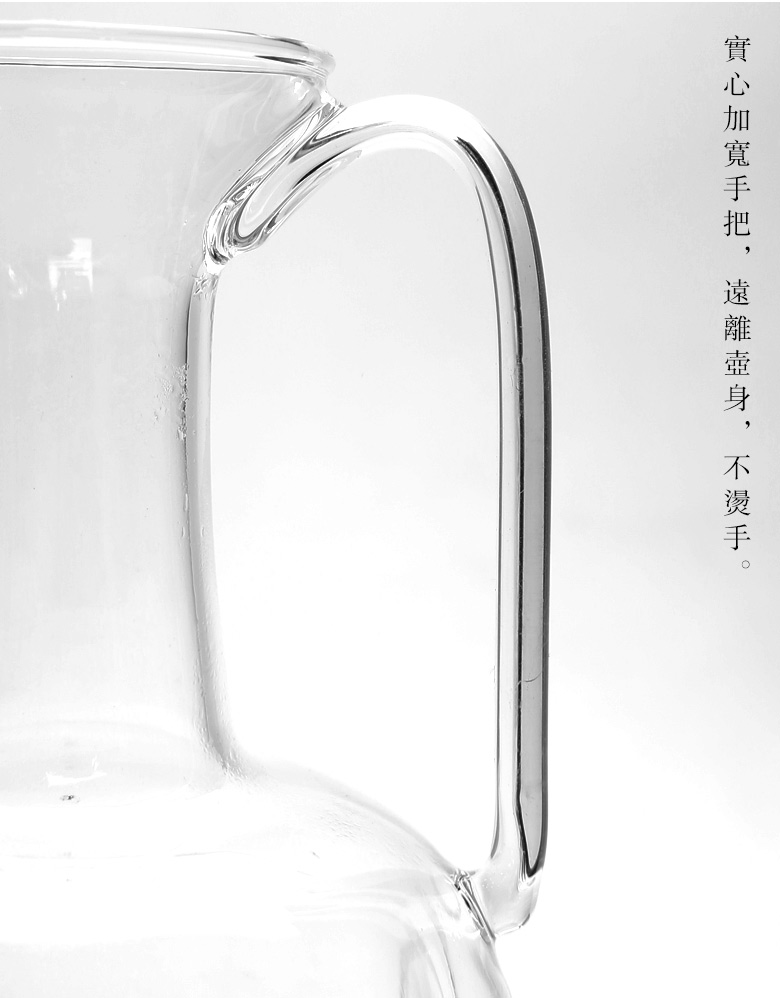 The Self - "appropriate content glass teapot 'hand ewer high - temperature electric heating TaoLu hip kettle household