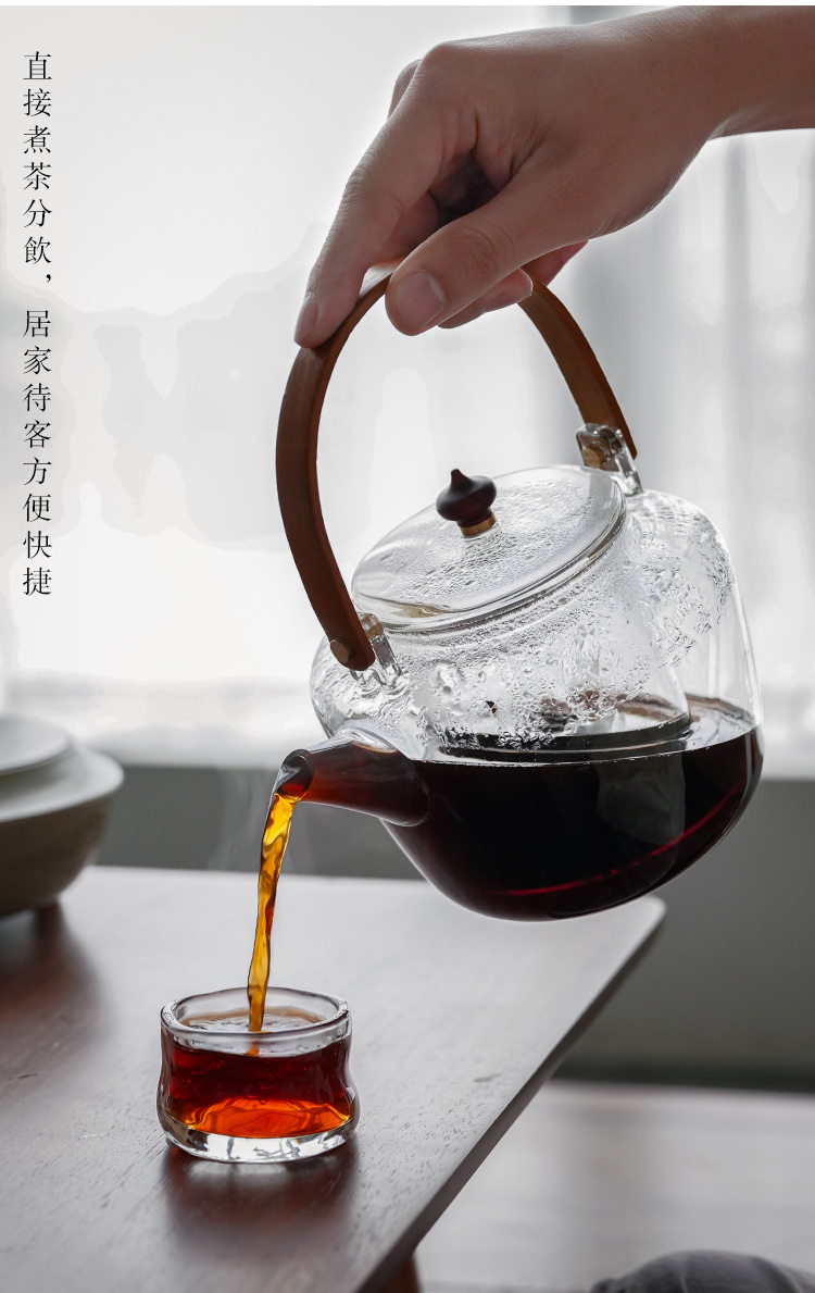 The Self - "appropriate content of white tea glass pot of boiling tea an artifact electric glass teapot boiled tea, tea sets TaoLu boil tea